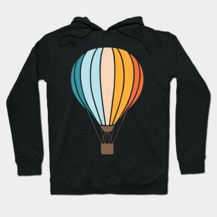 Traveling Retro Hotair Balloon Hoodie